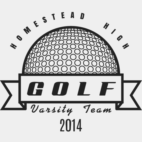 Golf Template DNT001 BW Thumbnail