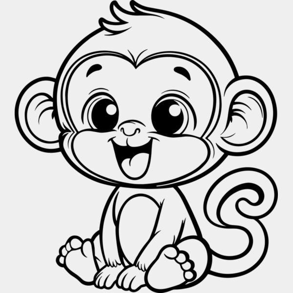 Monkey   Clipart 4 Thumbnail