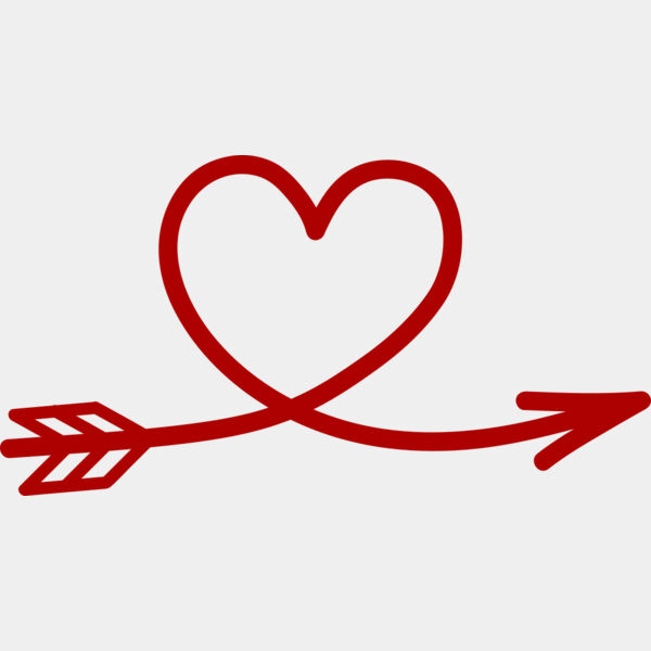 Red heart with arrow Thumbnail