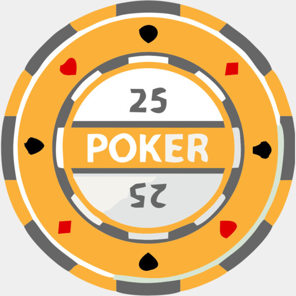 Twenty Five Poker Chip 1 Thumbnail