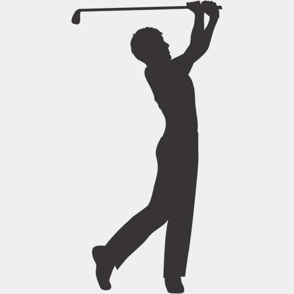 Golfer Silhouette 3 Thumbnail