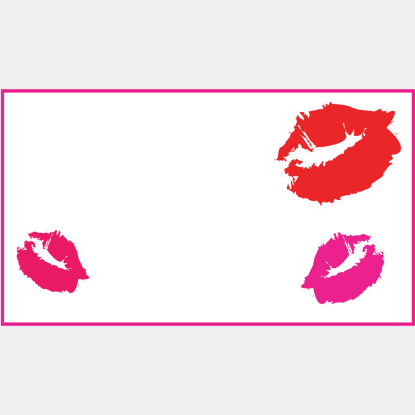 Kiss Lips Business Card Background 1 Thumbnail