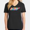 Ladies Core Cotton V-Neck Tee Thumbnail