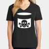 Ladies Core Cotton V-Neck Tee Thumbnail