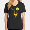 Ladies Core Cotton V-Neck Tee Thumbnail