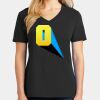 Ladies Core Cotton V-Neck Tee Thumbnail