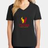 Ladies Core Cotton V-Neck Tee Thumbnail